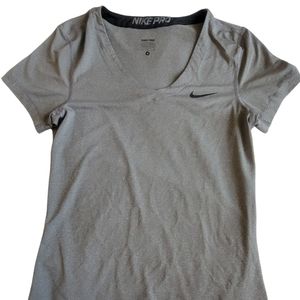 Nike Pro Grey Tee